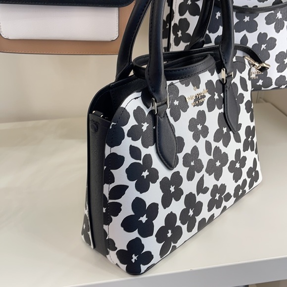 Kate Spade darcy graphic blooms small satchel - Picture 3 of 13